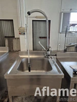 LAVELLO INOX CON DOCCIA USATO