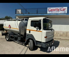 NISSAN M90 T160 CISTERNA CARBURANTI E CONTALITRI ADR BARRATO ROSA - 4